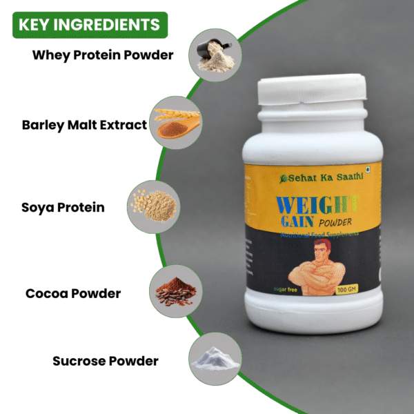 Weight Gain Powder – High Protein Nutritional Supplement (200g) - Image 3